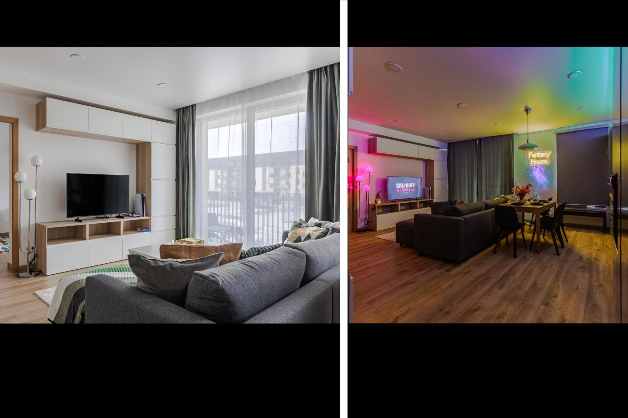 Fantasy House, Cozzy Apartmens, Free Parking, Long Stays Welcome VNO Exterior foto